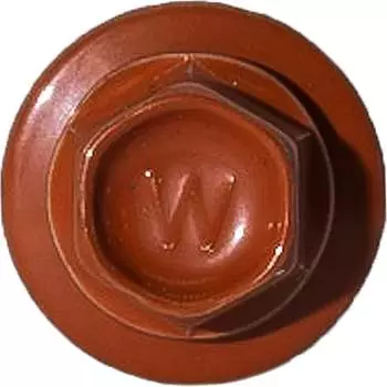 Самосверлящий винт HARDWEX ТМ HWX3-W-P6-4.8x19 мм. св.№2, RAL 8004 (250 шт.) 5190000000645