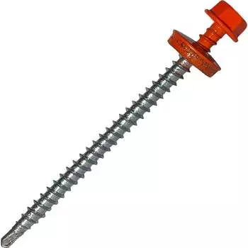 Самосверлящий винт HARDWEX ТМ HWX2-W-P5-4.8x70 мм. св.№1, RAL 2004 (100 шт.) 5190000023248