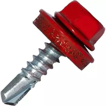 Самосверлящий винт HARDWEX ТМ HWX3-W-P6-4.8x19 мм. св.№2, RAL 3020 (250 шт.) 5190000000522