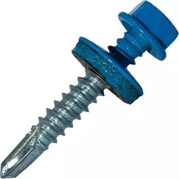 Самосверлящий винт HARDWEX ТМ HWX7-W-P9-5.5x32 мм. св.№3, RAL 5015 (200 шт.) 5190000239939