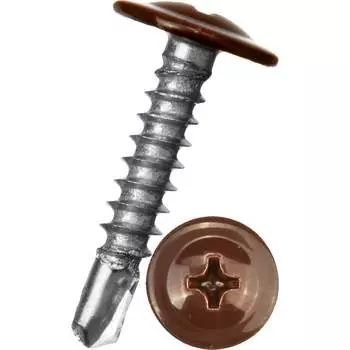 Самосверлящий винт HARDWEX ТМ HWX2-T-P5-4.2x25 мм, RAL 8017 (500 шт.) 2500000001642