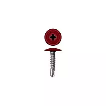 Самосверлящий винт HARDWEX ТМ HWX2-T-P5-4.2x32 мм, RAL 3009 (500 шт.) 2500000024030