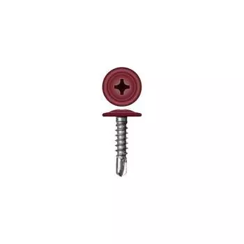 Самосверлящий винт HARDWEX ТМ HWX2-T-P5-4.2x19 мм, RAL 3005 (1000 шт.) 2500000024672