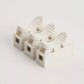 Самозажимная 3-х контактная клемма STEKKER LD900-003 39881