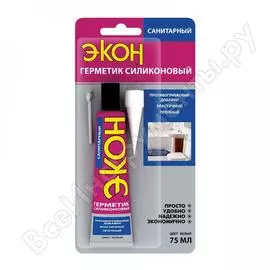 Санитарный силиконовый герметик ЭКОН 3002430