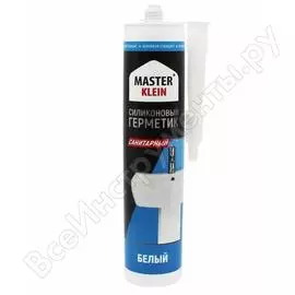 Санитарный силиконовый герметик Master Klein 11604642