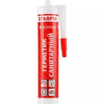 Санитарный силиконовый герметик STARFIX Sanitary Silicone SM-57867