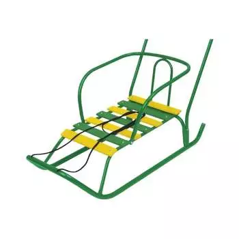 Санки Nika Игрушка Ветерок 2 В2 В2/З2 зеленый