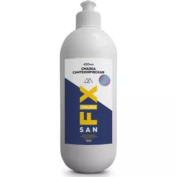 Сантехническая силиконовая смазка для раструбных и прочих соединений Sanfix 41676