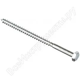 Оцинкованный сантехнический болт Tech-Krep 6х100 DIN571 30 шт. 126552