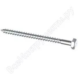 Оцинкованный сантехнический болт Tech-Krep 6х80 DIN571 30 шт. 126550