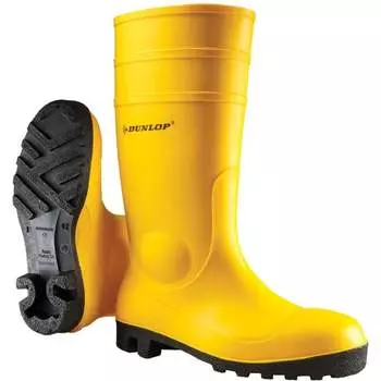 Сапоги Dunlop PROTOMASTOR FULL SAFETY S5 SRA унисекс желтые, 46 8713197301370