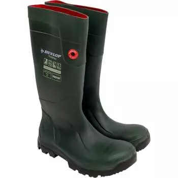 Сапоги Dunlop PUROFORT FIELDPRO FULL SAFETY унисекс, 40 8713197051749