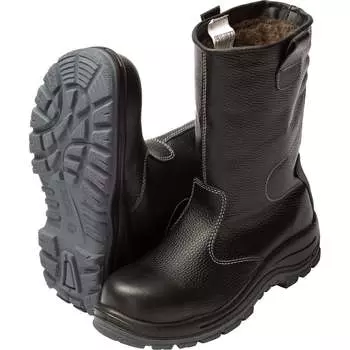 Сапоги СОЮЗСПЕЦОДЕЖДА ЛЮКС утепленные с композитным подноском и кевларовой стелькой МИНПРОМТОРГ черные, 45 2000000109169