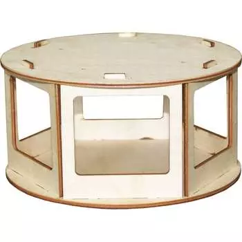 Сборная кормушка для птиц Комплект-Агро Беседка KA2787