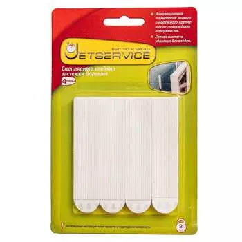 Сцепляемые клейкие застежки Jetservice 77703