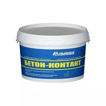 Сцепляющая адгезионная грунтовка АЛЬМИРА Бетон-контакт 00-00000222