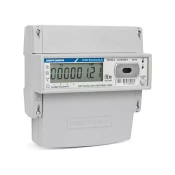 Счетчик электроэнергии Энергомера CE307 R33.146.OA.N 3x230/380В; 5-100А 101004007012769