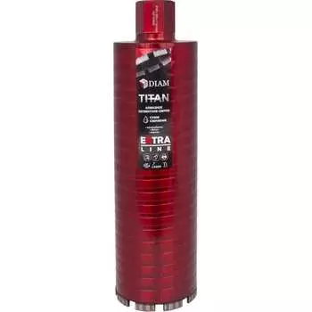 Сегментное алмазное сверло по армированному бетону Diam Extra Line Titan САСС 62x450x4 мм, 1 1/4UNC 313033