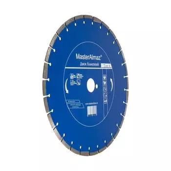 Сегментный алмазный диск по асфальту и плитке МастерАлмаз PRO 10501447