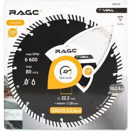 Сегментный алмазный диск RAGE RAGE 606230