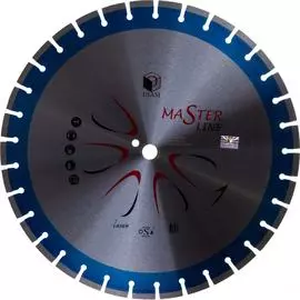 Сегментный алмазный круг по железобетону Diam 1A1RSS Master Line 000506