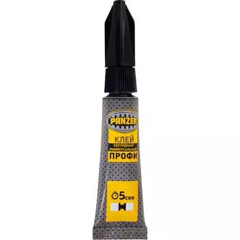 Секундный универсальный клей PANZER профи 246390