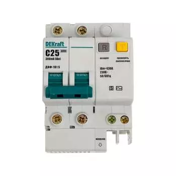 Селективный дифференциальный автомат DEKraft ДИФ101 15305DEK