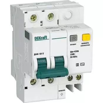 Селективный дифференциальный автомат DEKraft ДИФ101 15309DEK