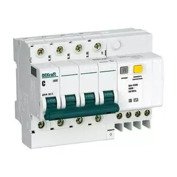 Селективный дифференциальный автомат DEKraft ДИФ101 15313DEK