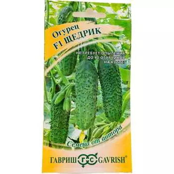 Семена ГАВРИШ Огурец Щедрик F1 001275