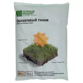 Семена газона Зеленый квадрат Солнечный 4607160331232