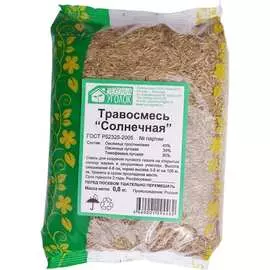 Семена газона Зеленый уголок Травосмесь Солнечная 20671