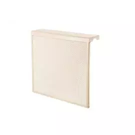 Семисекционный экран на чугунную батарею Лидер