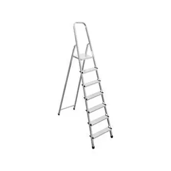 Семиступенчатая алюминиевая стремянка Biber 98007 тов-071391