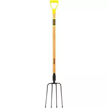 Сеновые вилы ZINLER с деревянным черенком 940 мм и ручкой Z2.3H3G ВСЧ3р