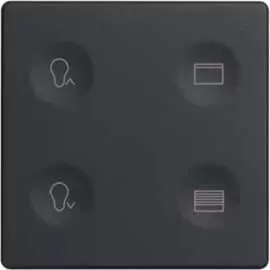 Сенсорный четырехклавишный выключатель Simon