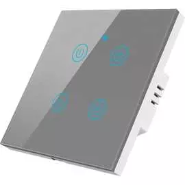 Сенсорный четырехкнопочный умный выключатель Roximo SWSEN01-4S