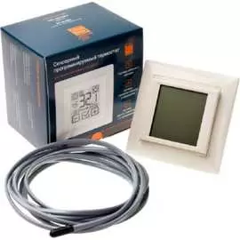 Сенсорный программируемый термостат SPYHEAT SDF-421H (бежевый)