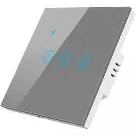 Сенсорный трехкнопочный умный выключатель Roximo SWSEN01-3S