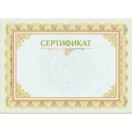 Сертификат BRAUBERG