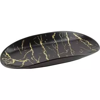 Сервировочное блюдо Nouvelle Черный мрамор 880097