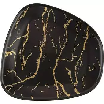 Сервировочное блюдо Nouvelle Черный мрамор 880084