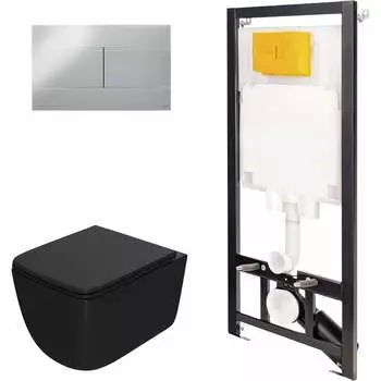 Сет инсталляции Point Pointoli 80 eco 886914SIOO+PN41831BM