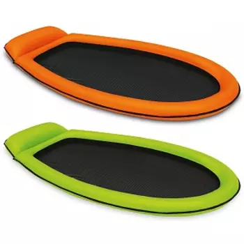 Сетчатый надувной шезлонг для плавания INTEX