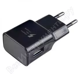 Сетевое зарядное устройство perfeo с разъемом usb, qc 2.0, черный, 30012040