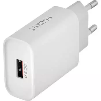 Сетевое зарядное устройство Rocket Slot RWC502WH18SL-A