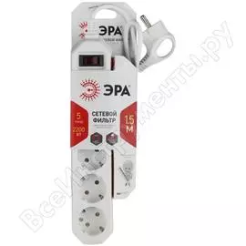 Сетевой фильтр ЭРА Б0019031