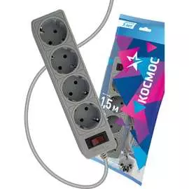 Сетевой фильтр КОСМОС FKsm1.5m-4g(G)