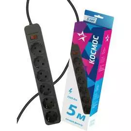 Сетевой фильтр КОСМОС FKsm5m-6g(B)16A